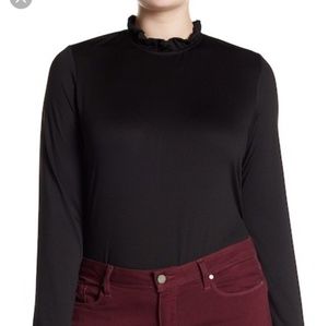 Nordstrom Ruffle Crew Neck Tee